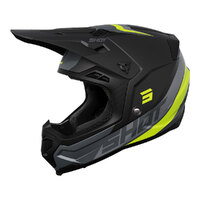 Shot Core Custom MIPS Helmet - Black/Neon Yellow