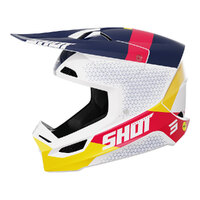 Shot Race Ridge Helmet - Gloss Red/Blue