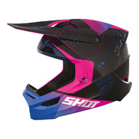 Shot Youth Furious Matrix Helmet - Gloss Purple