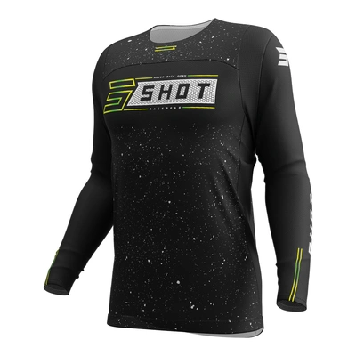 Shot Contact Art MX Jersey - Black