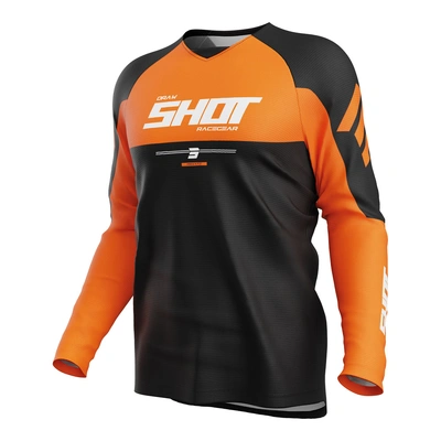 Shot Draw Private MX Jersey - Orange