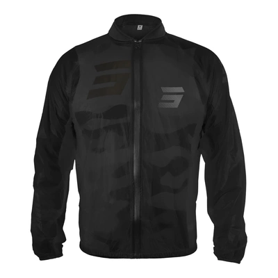 Shot Stretchable Windbreaker - Black