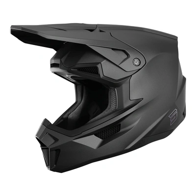 Shot Lite Solid MX Helmet - Matte Black