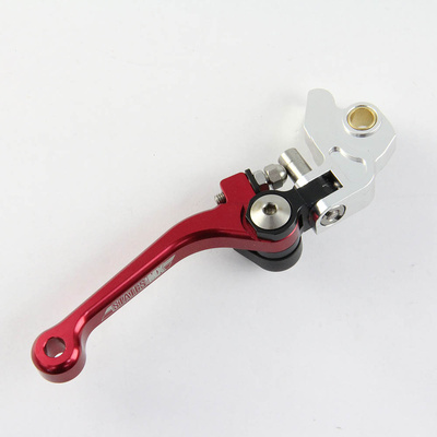 StatesMX Fold & Flex Brake Lever - Kawasaki KX100 - Red - 1989-2005