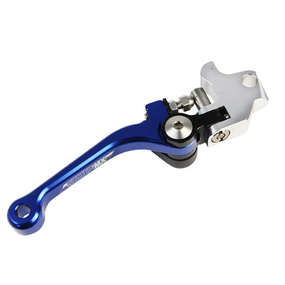 StatesMX Fold & Flex Brake Lever - Kawasaki KX250 4T - Blue - 2019-2020