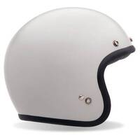 Bell Custom 500 Plain White Helmet