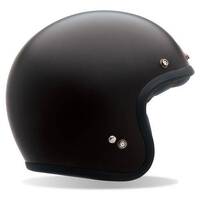 Bell Custom 500 Matte Black Helmet With Studs