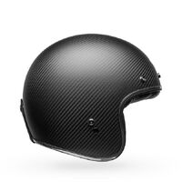 Bell Custom 500 Carbon Solid Matte Black Helmet