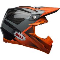 Bell Moto-9 Flex Hound Orange/Charcoal Helmet