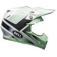 Bell Moto-9 Flex Hound LE Green White Black Helmet