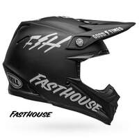 Bell Moto-9 MIPS Fasthouse Helmet - Black/White