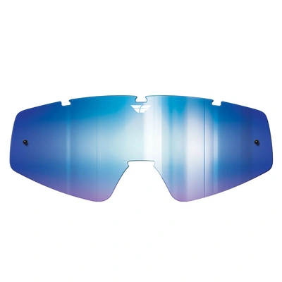 Fly Racing Zone & Focus Replacement Lens - Blue Mirror