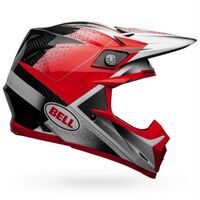 Bell Moto-9 Flex Hound Helmet - Red/White/Black