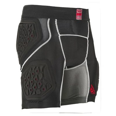 Fly Racing Barricade Armour Compression Shorts - Black
