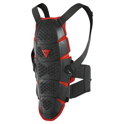 Dainese Pro-Speed Short Back Protector - Black/Red