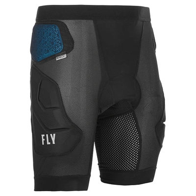 Fly Racing Barricade Armour Impact Shorts - Black - S