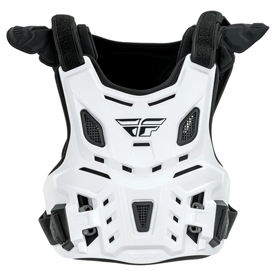 Fly Racing Youth Roost Race Body Armour - White - YOS