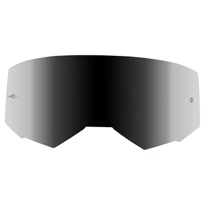 Fly Racing Zone & Focus Lens - Silver Mirror Smoke
