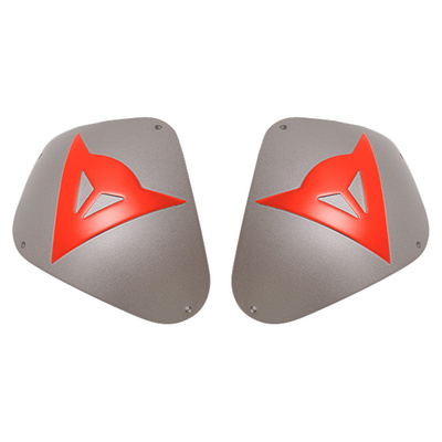 Dainese Shoulder Sport Armour Kit - Aluminium/Fluro Red - OS