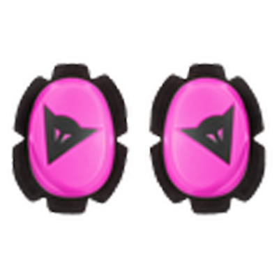 Dainese Pista Knee Slider Kit - Fuchsia/Black - OS