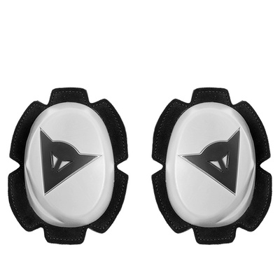 Dainese Pista Knee Slider Kit - White/Black - OS
