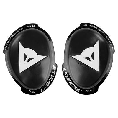 Dainese RSS 4.0 Knee Slider Kit - Black/White - OS