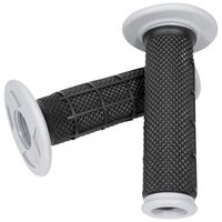 Oneal Dual Comp Open Ended Half Waffle Black Grey Grips