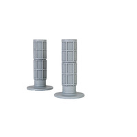 Oneal MX Pro Half Waffle Grips - Grey - 7/8