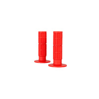 Oneal MX Pro Half Waffle Grips - Red - 7/8