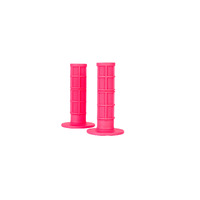 Oneal MX Pro Half Waffle Grips - Neon Pink - 7/8