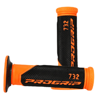 Progrip Dual Density 732 Closed Grips - Orange