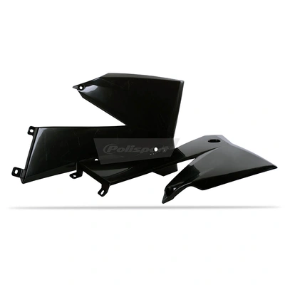 Polisport Radiator Shrouds Ktm Sx/Sx-F 05-06/Exc 05-07 - Black