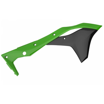 Polisport Radiator Shrouds Kawasaki Kx250F 2017 - Green/Black