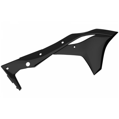 Polisport Radiator Shrouds Kawasaki Kx250F 2017 - Black
