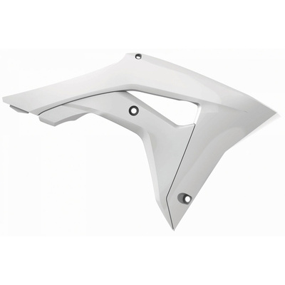 Polisport Radiator Shrouds Honda Crf250R 18-21/Crf450R 17-20 - White