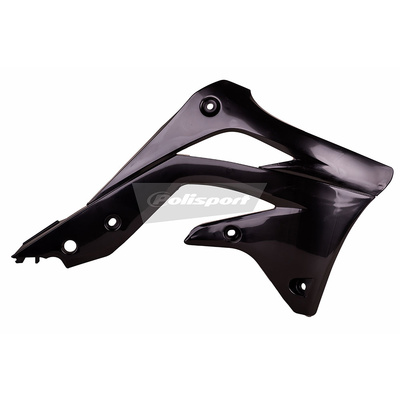 Polisport Radiator Shrouds Kawasaki Kx450F 12-15 - Black