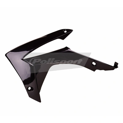 Polisport Radiator Shrouds Honda Crf250R 14-17/Crf450R 13-16 - Black
