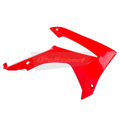 Polisport Radiator Shrouds Honda Crf250R 14-17/Crf450R 13-16 - Red