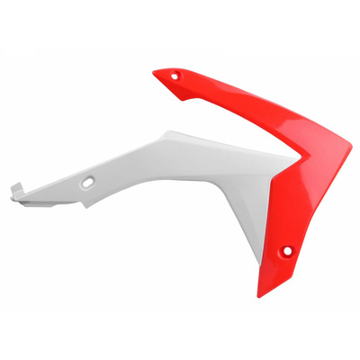 Polisport Radiator Shrouds Honda Crf250R 14-17/Crf450R 13-16 - Red/White