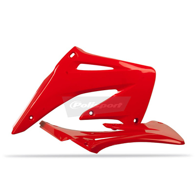 Polisport Radiator Shrouds Honda Crf450R 02-04 - Red