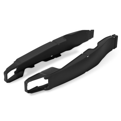 P/S SWINGARM PROT PAIR BLK YAM