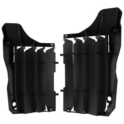 Polisport Radiator Louvres Honda Crf250R 18-19 - Black