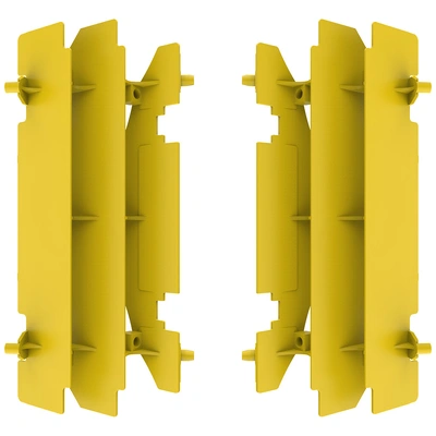 Polisport Radiator Louvres Suzuki Rm/Drz - Yellow