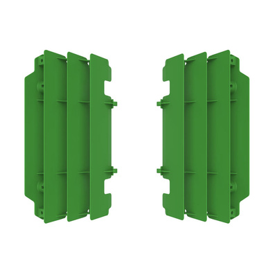 Polisport Radiator Louvres Kawasaki Kx - Green
