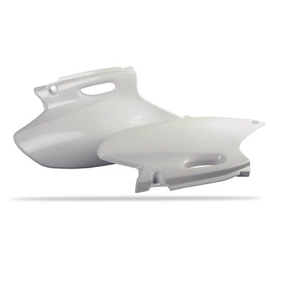 Polisport Side Covers Yzf/Wrf - White