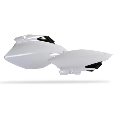 Polisport Side Covers Yamaha Yz250F/450F 06-09 - White