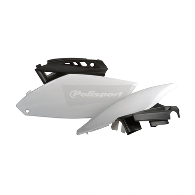 Polisport Side Covers Yamaha Yz250F 10-13 - White/Black