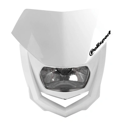 Polisport Headlight Halo - White / White