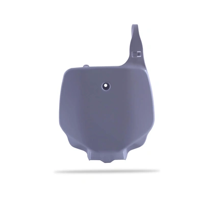 Polisport Front Number Plate Kawasaki Kx85 01-13 - White