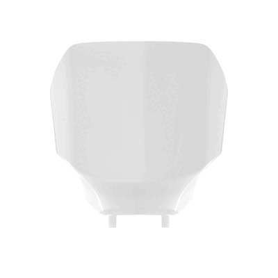 Polisport Front Number Plate Yamaha Yz450 23-24 White